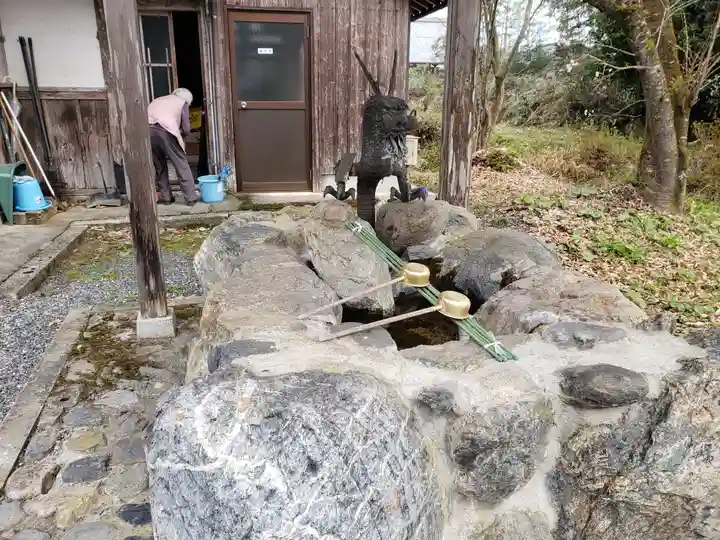 大處神社の手水舎
