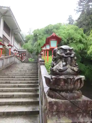 出流山満願寺の狛犬