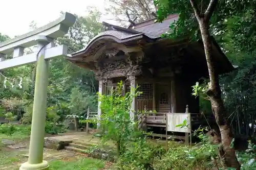 安産大神の本殿