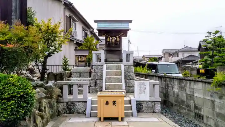 諏訪社(星神社摂社)の本殿・本堂
