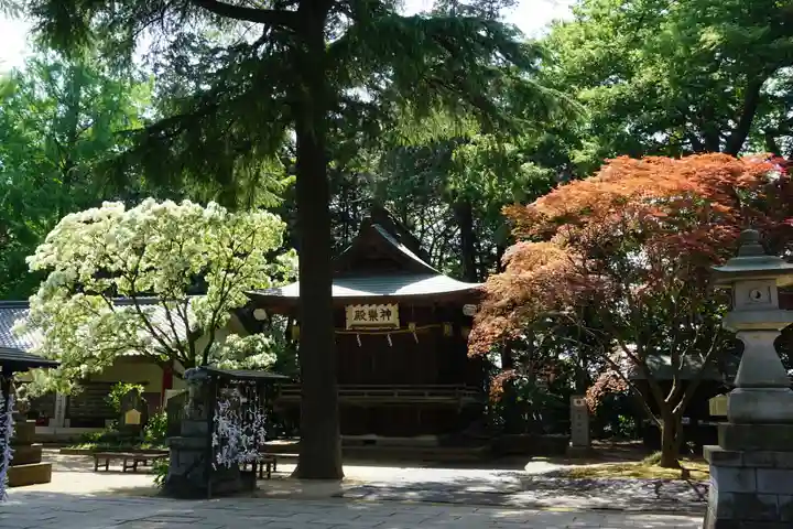 大宝八幡宮の自然
