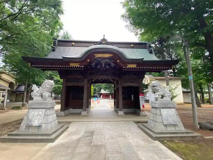 小野神社の山門・神門