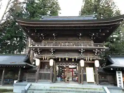 伊佐須美神社の山門・神門