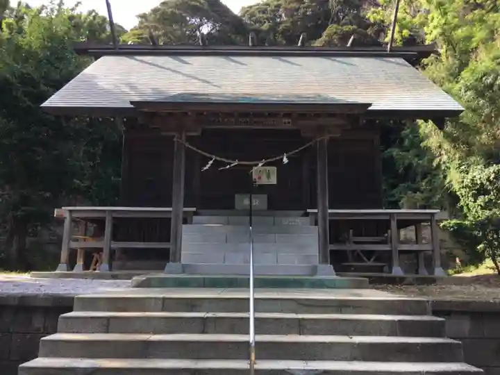 洲宮神社の本殿・本堂