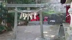 紫神社の鳥居