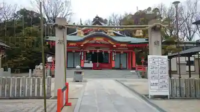 片山神社の本殿・本堂
