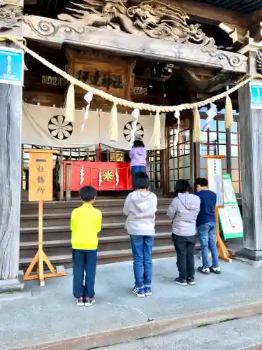 伊達神社の本殿・本堂