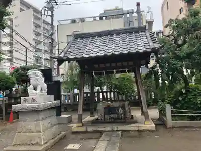 柏神社の手水舎