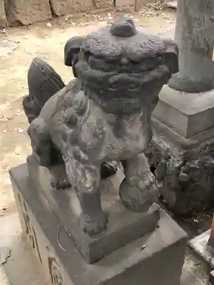 金王八幡宮の狛犬