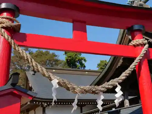 結城諏訪神社の鳥居