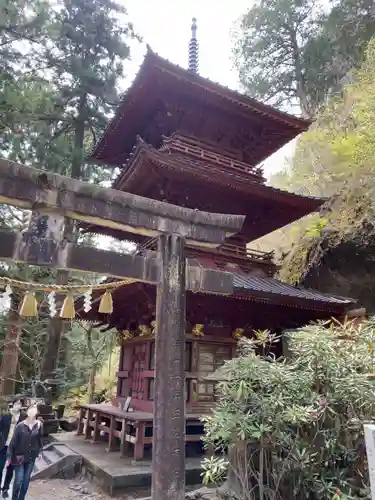 榛名神社の塔