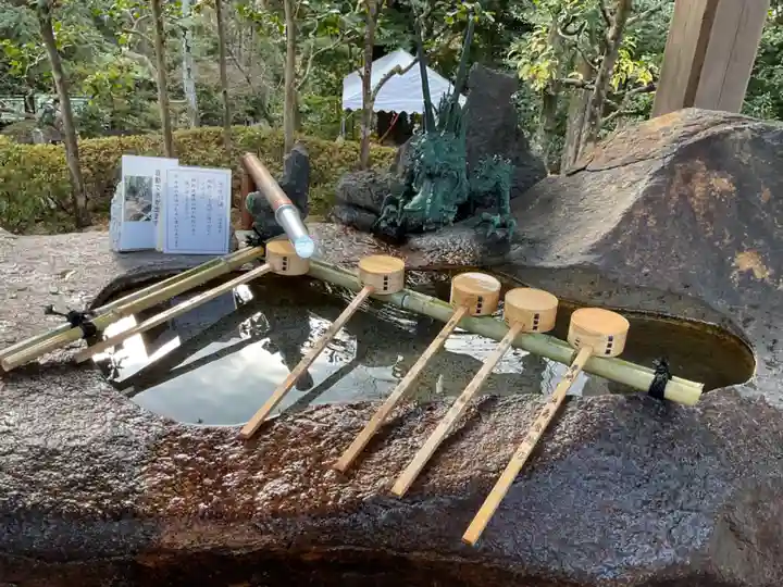 白山宮の手水舎