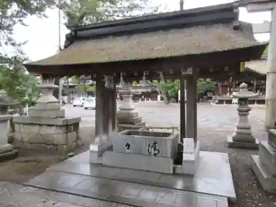 長浜八幡宮の手水舎