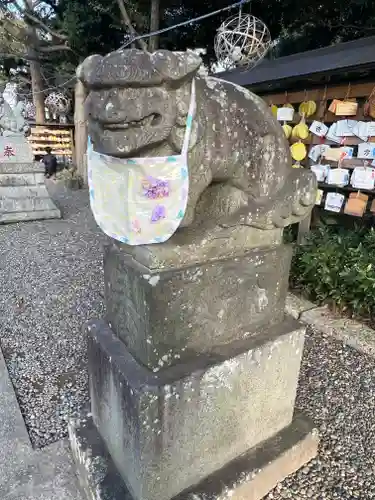 菊田神社の狛犬