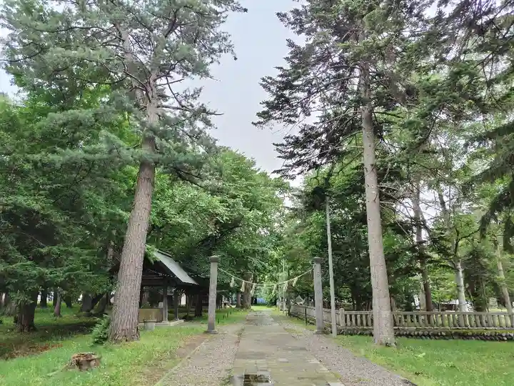 東川神社の景色