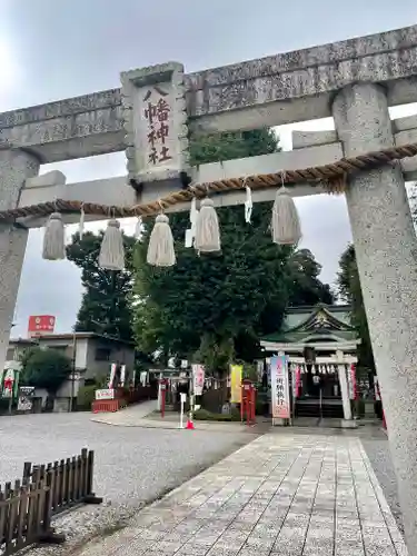 川越八幡宮の鳥居