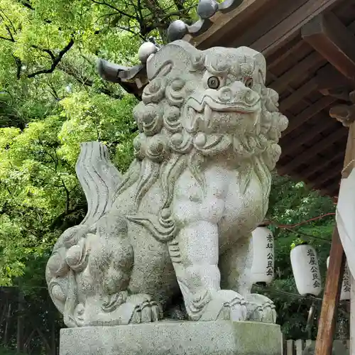 七所神社の狛犬