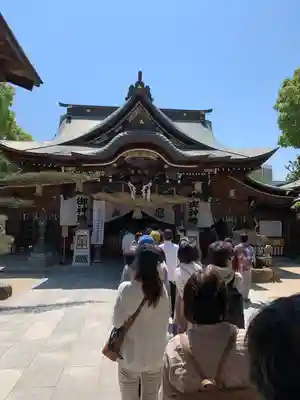櫛田神社の本殿・本堂