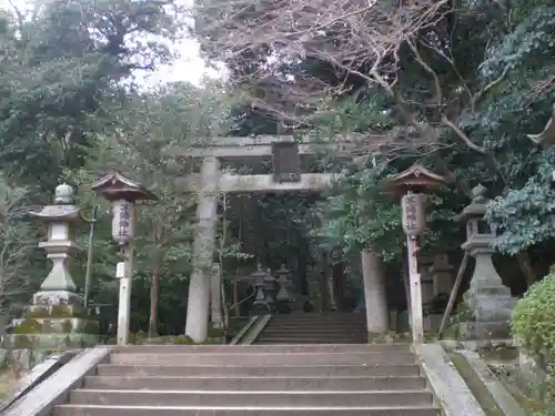 等彌神社の鳥居