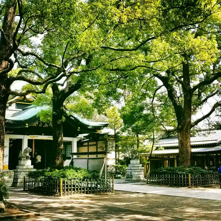 王子神社の自然
