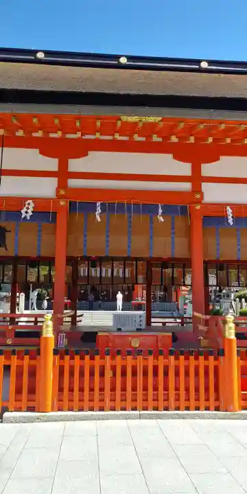 伏見稲荷大社の本殿・本堂