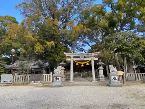 野田八幡宮の鳥居