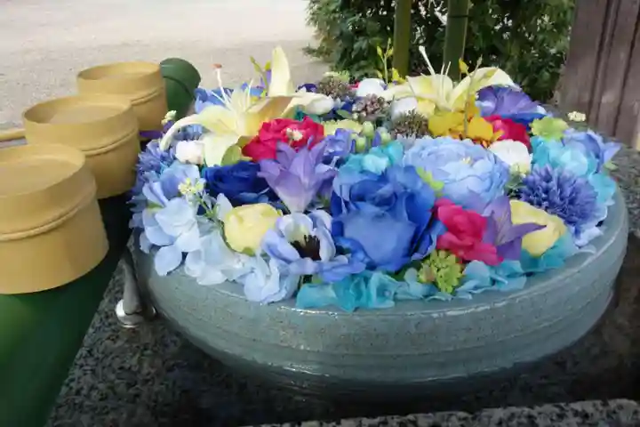 早馬神社の手水舎