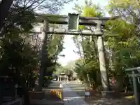 篠崎浅間神社の鳥居