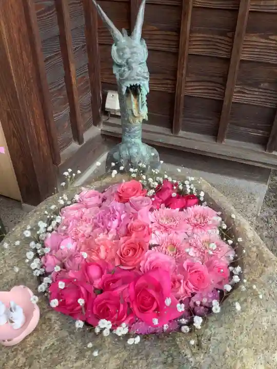 御井神社の手水舎