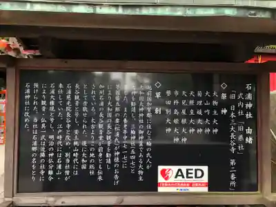 石浦神社の歴史