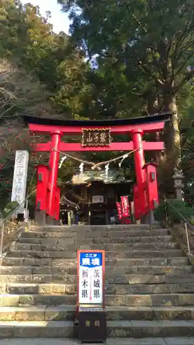 鷲子山上神社の鳥居