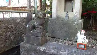 稲荷神社（喜連川興業銀行）の狛犬