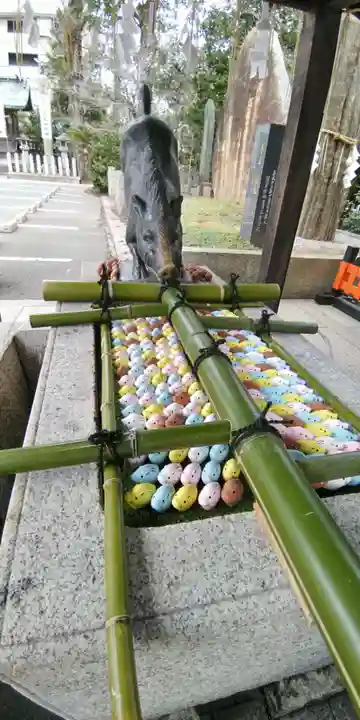 護王神社の手水舎