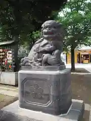 新井天神北野神社の狛犬