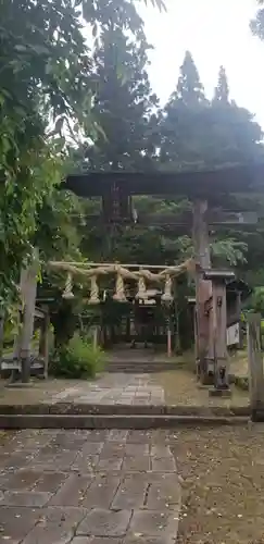 山家神社の鳥居