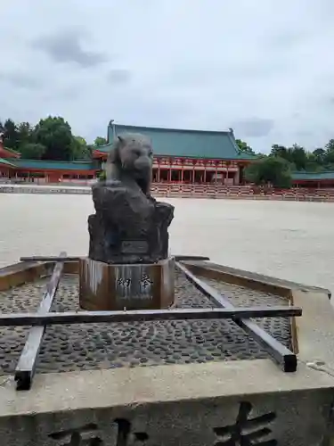 平安神宮の狛犬