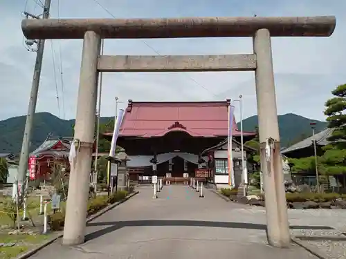 上田大神宮の鳥居