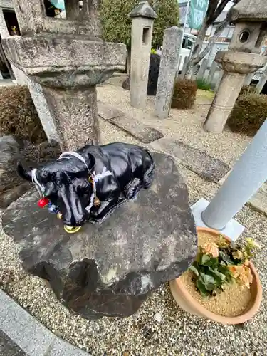 神牛石神社の像