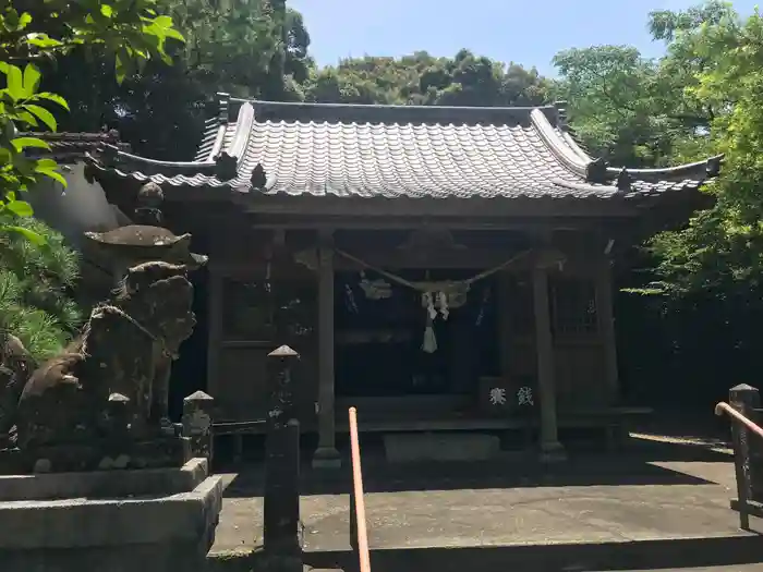 戸馳神社の本殿