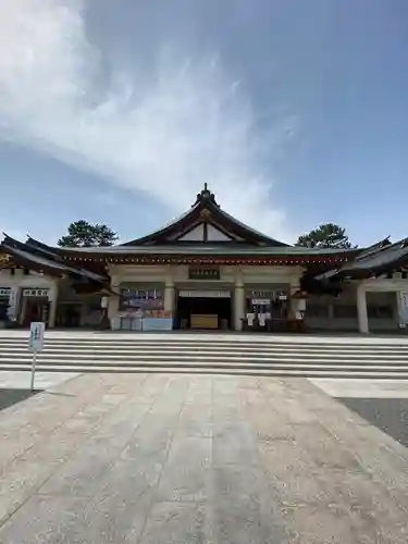廣島護國神社の本殿・本堂
