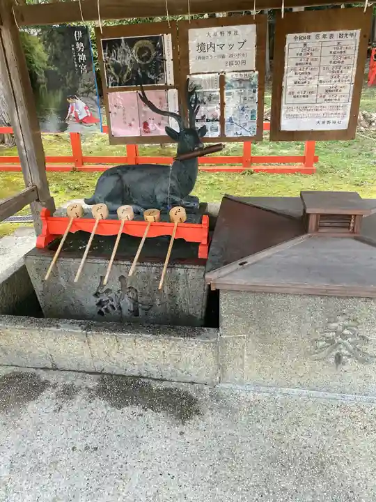 大原野神社の手水舎