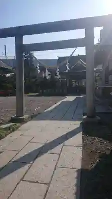 今泉八坂神社の鳥居