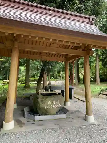 山宮浅間神社の手水