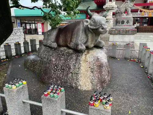 上野天満宮の狛犬