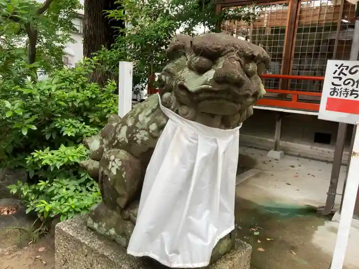 甲子園八幡神社の狛犬