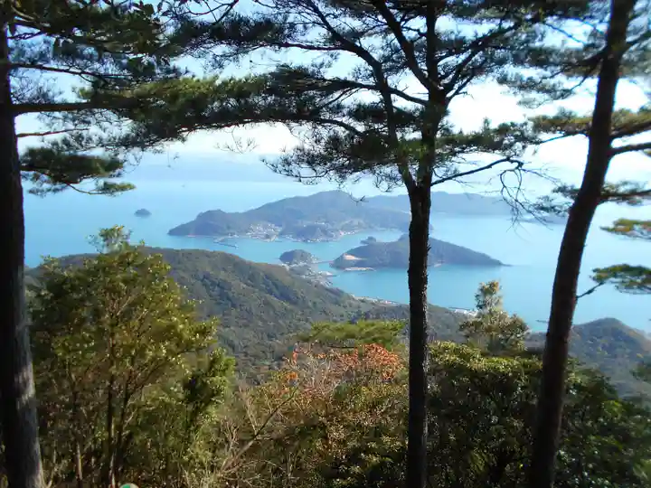龍ヶ岳龍王神の景色