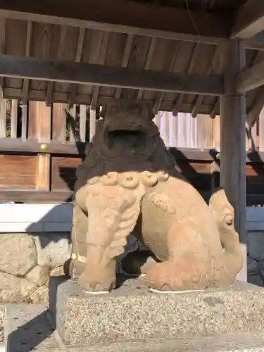 籠神社の狛犬