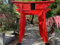 能蔵知恵文殊稲荷大明神の鳥居