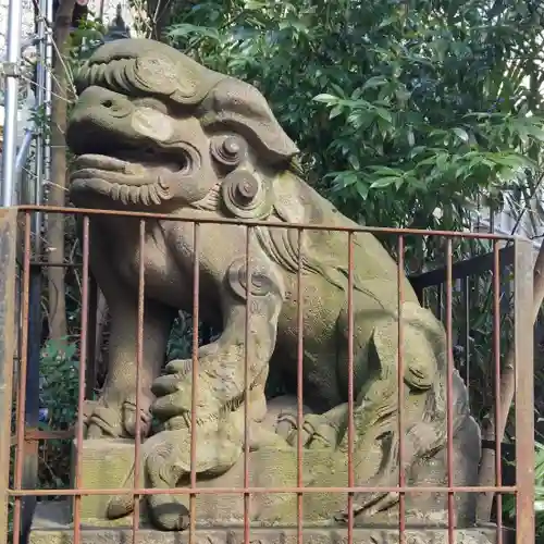 御田八幡神社の狛犬