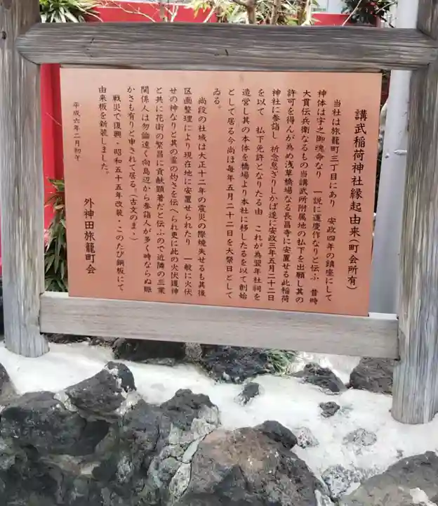 講武稲荷神社の歴史